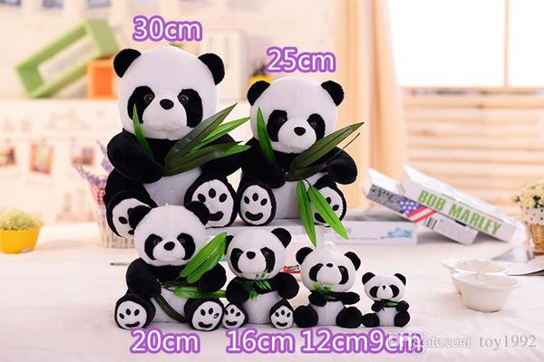 

new fashion cute panda shape plush toy soft stuffed animals doll home decoration new cute plush toys 3132