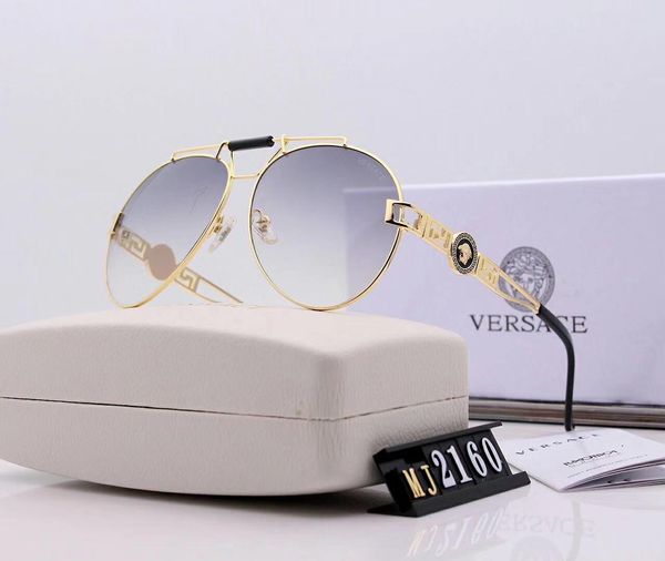 

превосходное качество мужская женщина металлические дизайнерские солнцезащитные очки роскошные солнцезащитные очки модные стеклянные очки оч, White;black