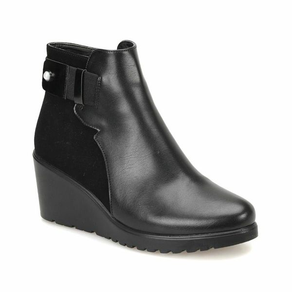 

flo dw18045 black women boots miss f