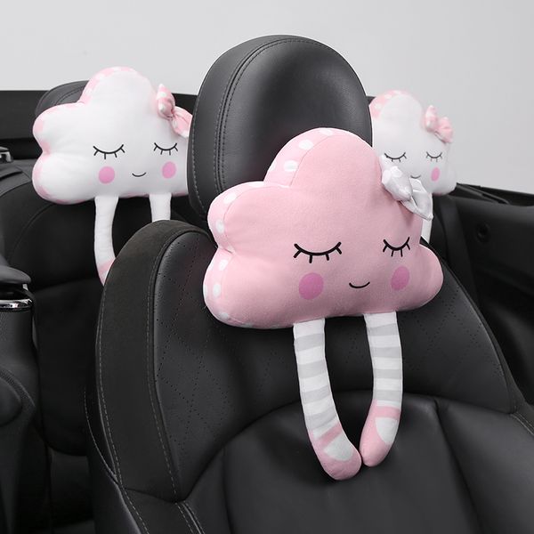 

twocities cloud shaped travel pillow inflatable neck comfort home car neck pillow cushion sleep support pain relief soft travel