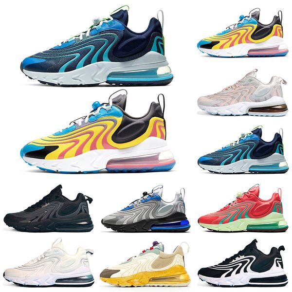 

2020 react eng mens trainers running shoes bauhuas triple black white athletics outdoor men women sports sneakers size 36-45