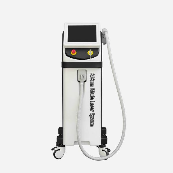 

popular power painless permanent pro hair removal 808nm laser diode diodo laser cooling system 808nm laser diode hair removal with ce, Black