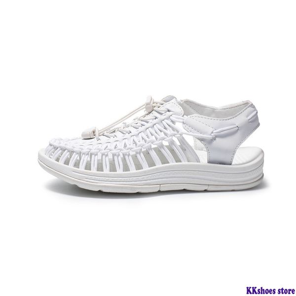 

women's summer sandals 2020 casual elastic band female beach shoes flat sandal for women summer shoes white black sandals shoe