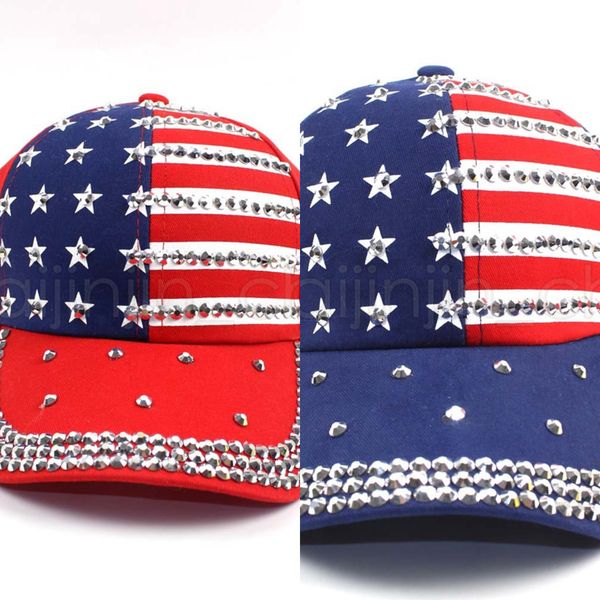 

fashion america flag baseball cap causal summer women hip hop dad hat classic men outdoor sport sun hat tta1192-14, Blue;gray