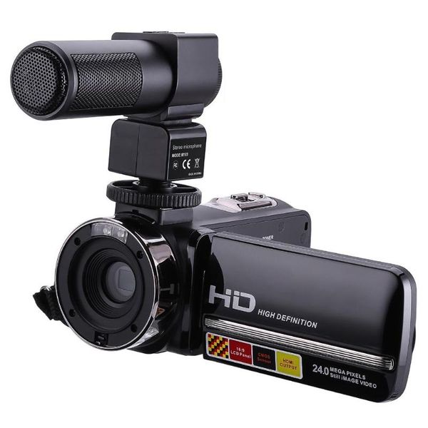 

Remote control ir night vi ion 1080p 24mp 16x digital zoom camera camcorder