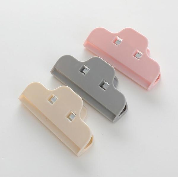 

household sealing bread bag clips snack outdoor camp food bag sealer tool home food storage clip h134