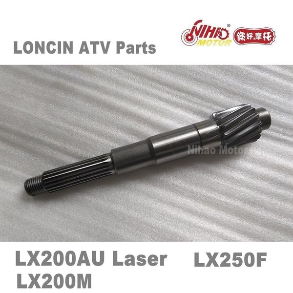 

2 loncin atv parts main shaft lx200au lx200m quad spare engine 250cc 200cc parts nihao motor lx250f rato jianshe bashan quality