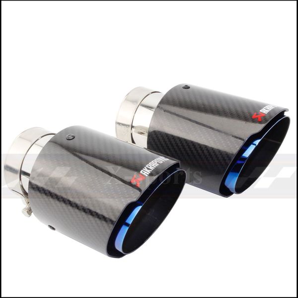 

akrapovic углеродного волокна автомобиля стайлинг выхлопная система глушитель наконечник трубы универсальная из нержавеющей стали обрезать s