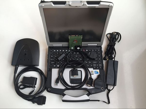 

2019 super for h-onda hds him com port interface cable auto diagnostic tool obdii cable with soft-ware installed well on lapcf-30 4g