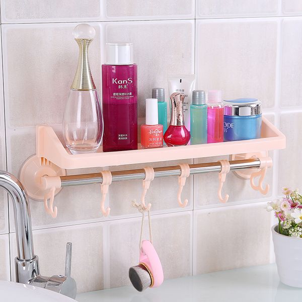 

ванная комната всасывающий хранения стеллаж hole-free no-wall-mounted kitchen полка для хранения ванной отделка полотенцедержатель