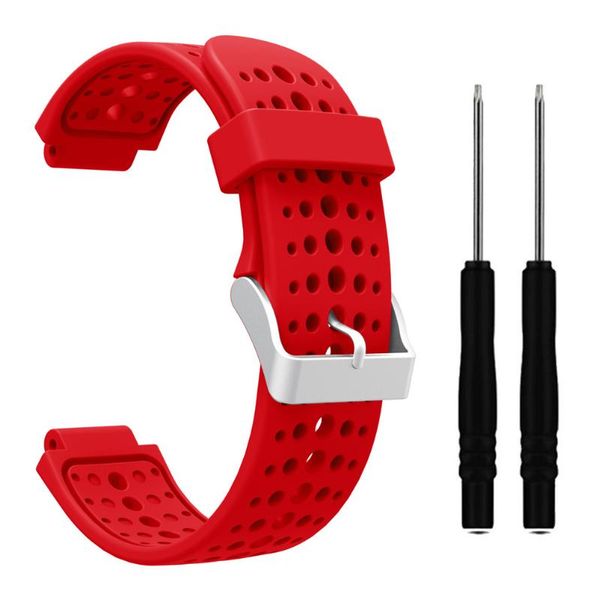 

135-235mm wrist watch band strap kit for garmin forerunner 220 230 235 620 63