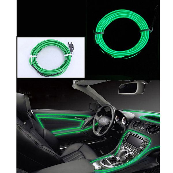 

118inch led light strip atmosphere light el neon led cold line car interior decoration car decorative dashboard lamp