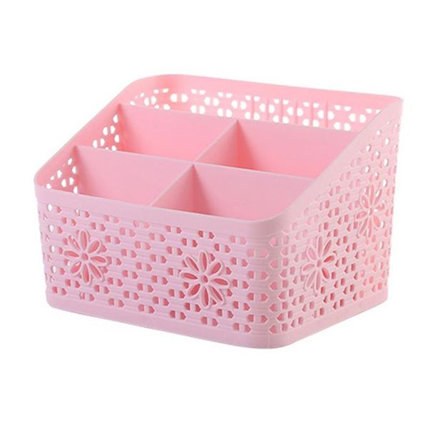 

multi lattice office deskstorage box plastic sundries rack skin care product cosmetics storage box