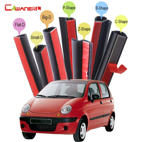 

cawanerl car styling seal edging trim weatherstrip rubber sealing seal strip kit for daewoo rezzo nubira matiz magnus