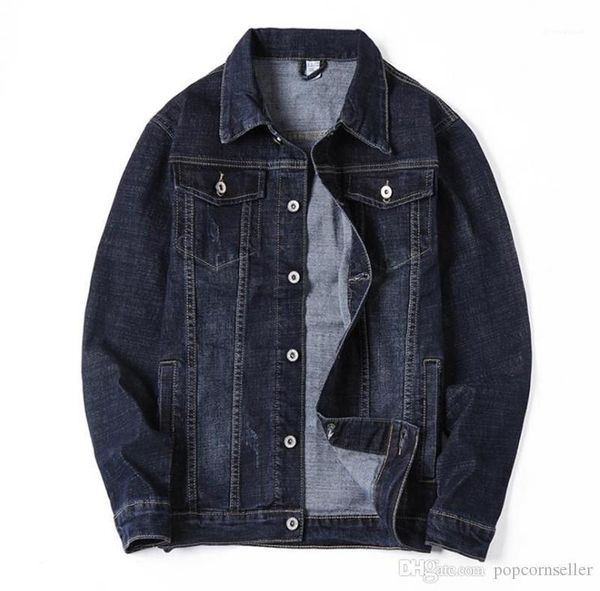 

fashion washed and ripped jean jackest casual long sleeve lapel neck mens clothing gentle new arrival mens designer jacket, Black;brown