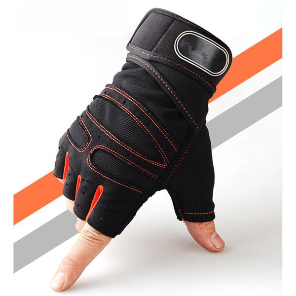 

gym weight lifting gloves for men women body building fitness exercise non-slip breathable half finger sports training gloves