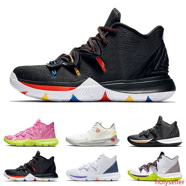

mens trainers sports sneakers basketball shoes 5s friends matallic gold hero cny have a day black white fashion breathable size 7-12
