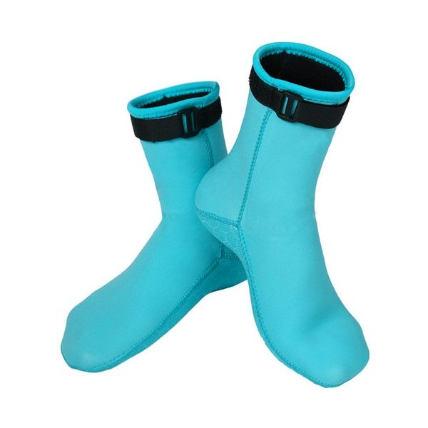 

1 pair wetsuits swimming diving socks neoprene 3mm neoprene anti slip water socks do2, Black