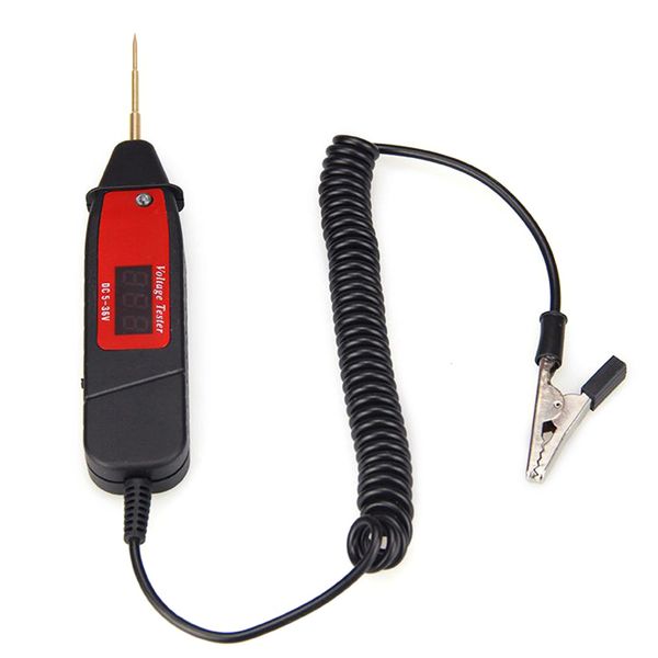 

voltage test repair probe digital display spring line car detectors led light electric tester pen