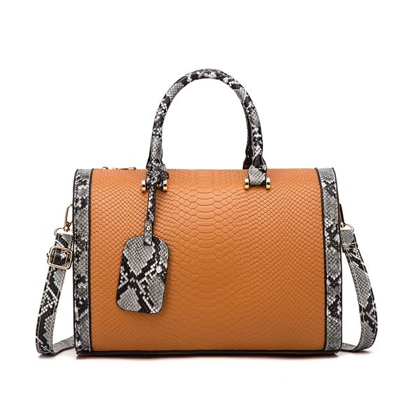 

women bags snake print messenger bags big business crossbody single shoulder sac a main femme pu leather