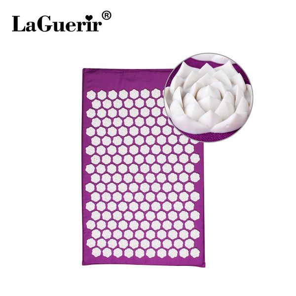 Acupressure Mat Head Neck Back Foot Massage Cushion With Pillow