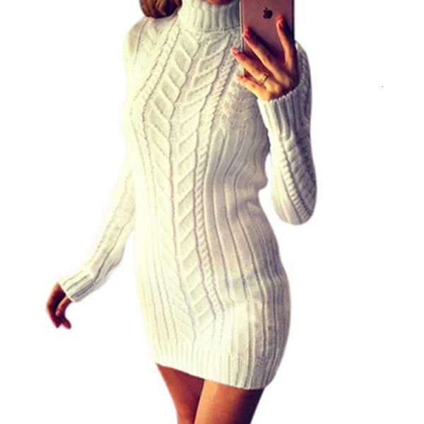 

knit sweaters women invierno 2019 casual turtleneck long sleeve solid white winter fall woman sweaters pullovers, White;black
