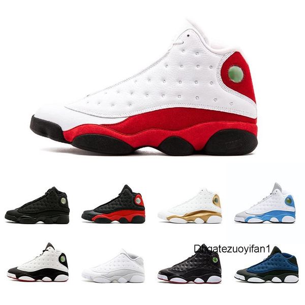 

with box 13 cap and gown 13s black infrared men women basketball shoes grey gs terracotta blush og bred sports sneakers