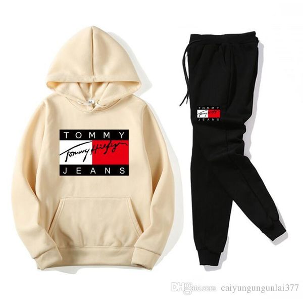 

new arrival r tracksuit men luxury sweat suits fall winter mens jogger suits jacket + pants sets sporting women suit hip hop sets, Gray