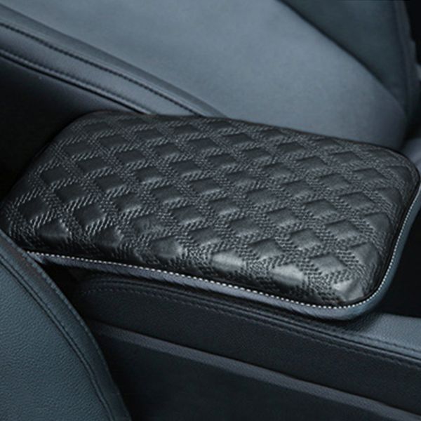 

box universal cushion leather car center console pad