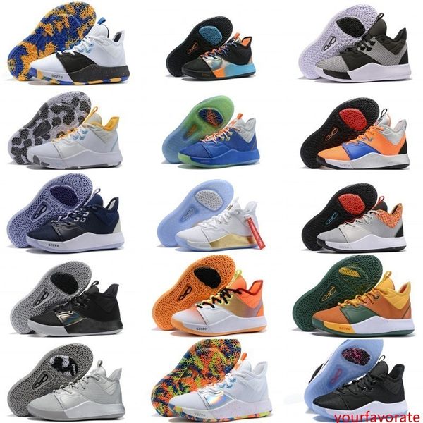 

2020 nasa paul george pg 3 3s palmdale iii p.george mens basketball shoes pg3 starry orange red sports designer sneakers size 12