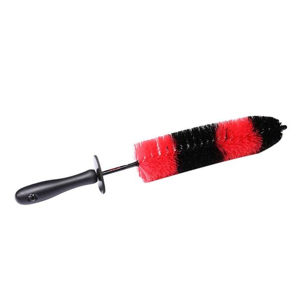 

wheel brush rim detail brush multi-purpose wheel rim exhaust pipe motorcycle car long soft bristle cleaning