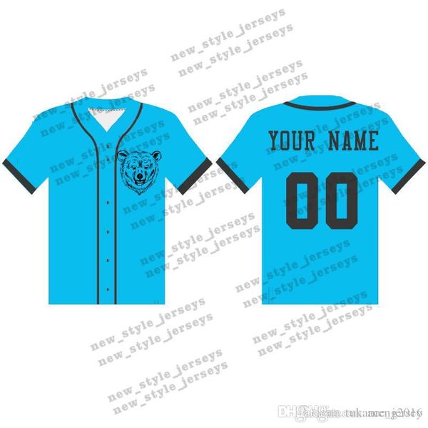 

42man custom baseball jerseys breathable 2019 men youth quick dry blue white stitched m-xxxl green baseball jerseys, Blue;black