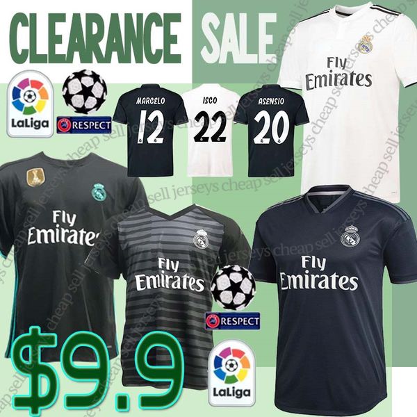 

Real soccer Jersey Madrid ISCO MODRIC ASEISIO Soccer Jerseys 18 19 shirt MARCELO RAMOS PEPE RONALDO