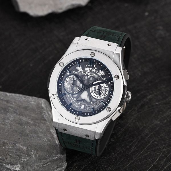 

New famou watche men women watch leather belt men port watch women gift no box hb10 13 hublot 13