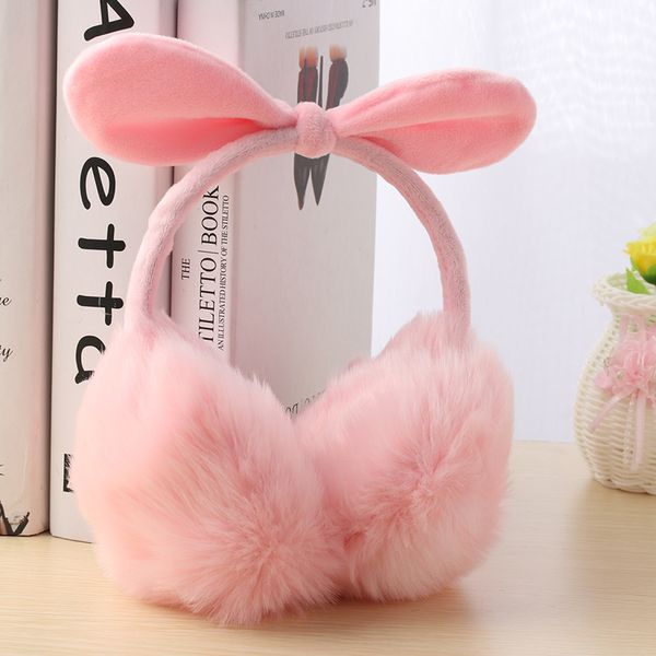 

1pc lovely fur winter earmuffs ear oreilles warmers comfort earmuff warm earmuffs for women girls, Blue;gray