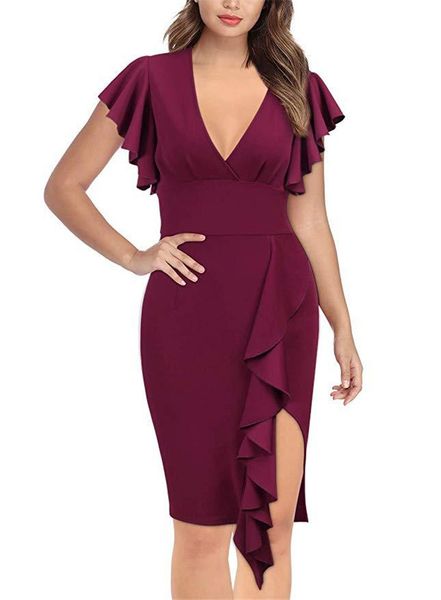 

womens pencil dresses summer party sleeveless v neck womens fasion dresses ladies club dress, White;black