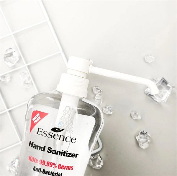 

Ready for ESSENCE Hand Sanitizer Anti-bacterial Air Dries Without Water Added Moisturisers Clear Ice 500ml