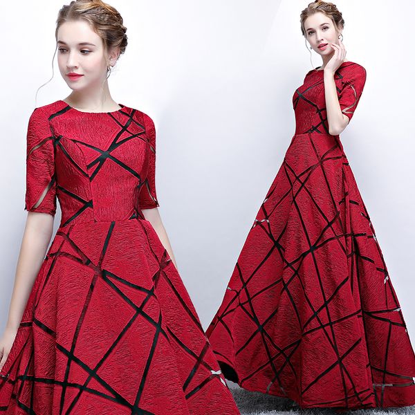 

vintage women cheongsam vestido half sleeve banquet gown asian style qipao shanghai story prom party dress, White;black