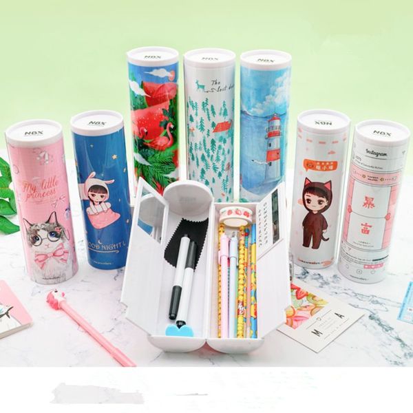 

cat pencil case unicorn estojo escolar cartoon estuche escolar newmebox school supplies estuches nbx trousse scolaire stylo