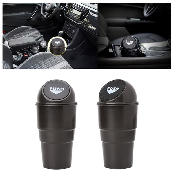 

selling car garbage can car trash can garbage dust case holder bin car-styling
