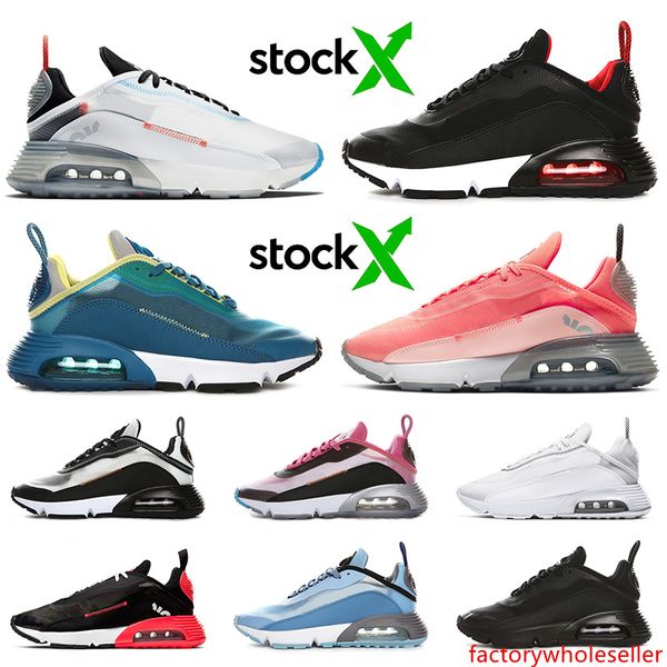 

fashion new cushions 2090 2090s women mens running shoes b30 stock x white black bred green pink mens trainers sports sneakers