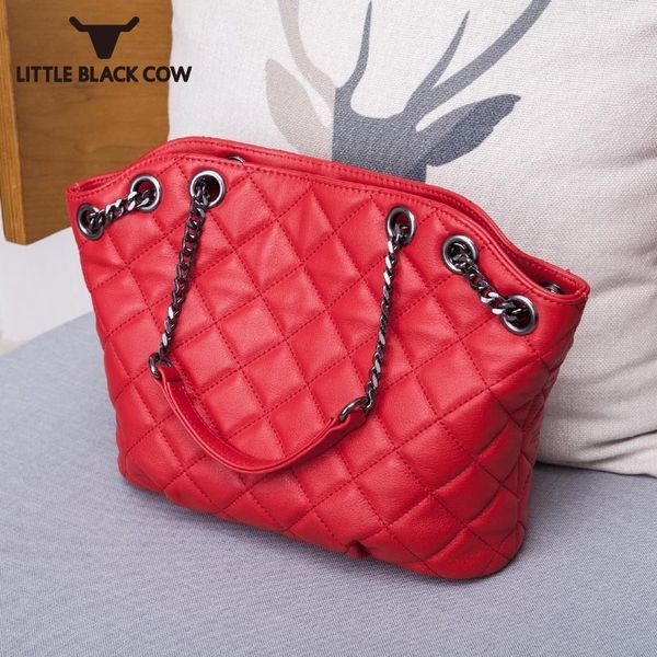 

дамы алмазный решетки цепи сумка из натуральной кожи сумки crossbody сумки 2020 новая мода партия сумки на ремне