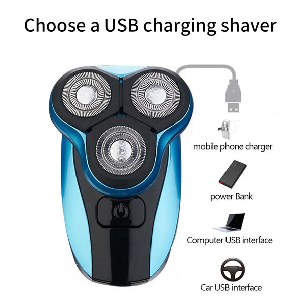 

electric shaving beard machine washable electric shaver 3d floating shavers rechargeable razor for men shaver