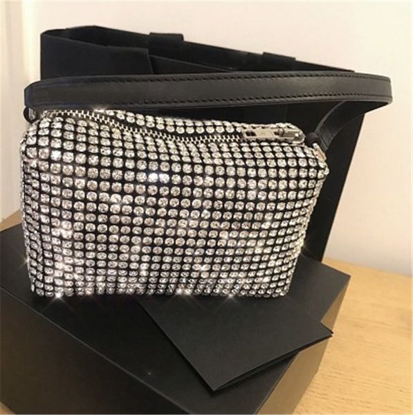 

designer handbag women's bags luxury shoulder bag diamond shiny small square bag dinner fashion mini handbag sweet flap 6