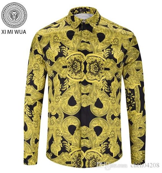 

2018 американский корпоративный бренд self-repair клетчатая рубашка, модный дизайнерский бренд с длинным рукавом хлопок повседневная рубашка, White;black