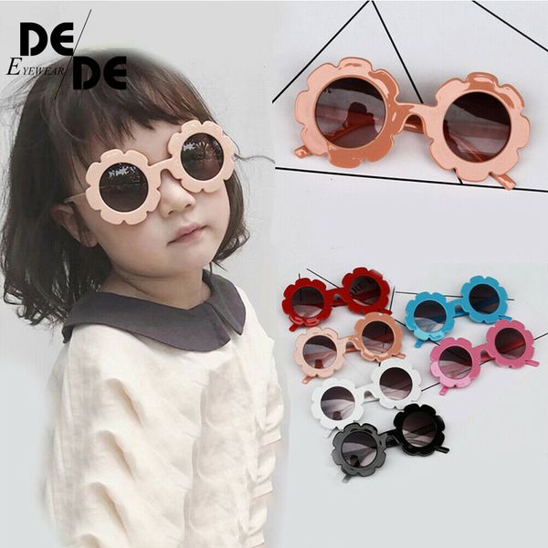 

2019 children accessories lovely protection glasses toddlers boys kids shades flowers adorable sunglasses kids gift wholesale, Blue