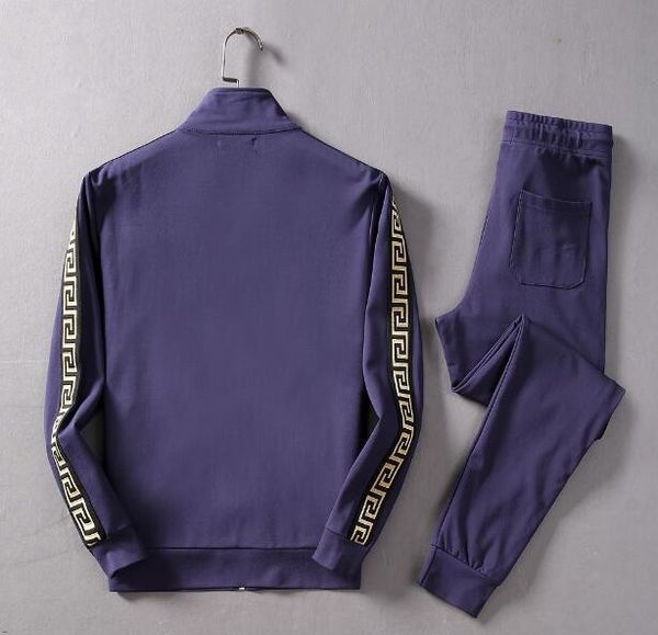 

19 pring fall luxury men de igner letter track uit jacket pant uit weat uit training jogging weat track uit 4 color