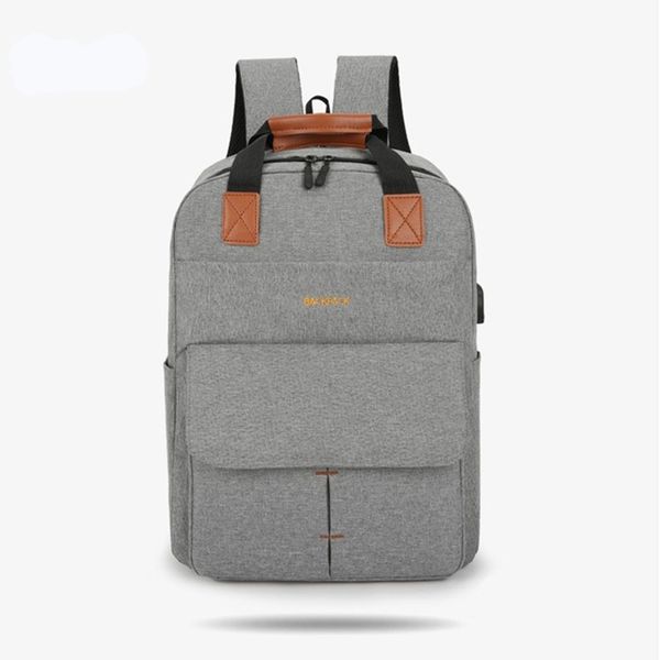 

casual style large bagpack travel bag mochilas hombre back pack man lapbackpack usb charging computer backpacks brand