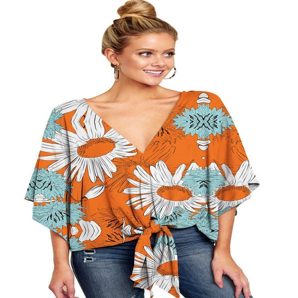 

рубашки с коротким рукавом блузка желтой bat рукава wrap передней блуза женщина топы с коротким рукавом блуза дешевого дизайнером пружинного, White