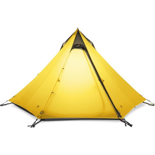 

3f teepee 15d pyramid 2-3 person aluminum rod waterproof hiking climbing cycling trekking beach fishing outdoor camping tent